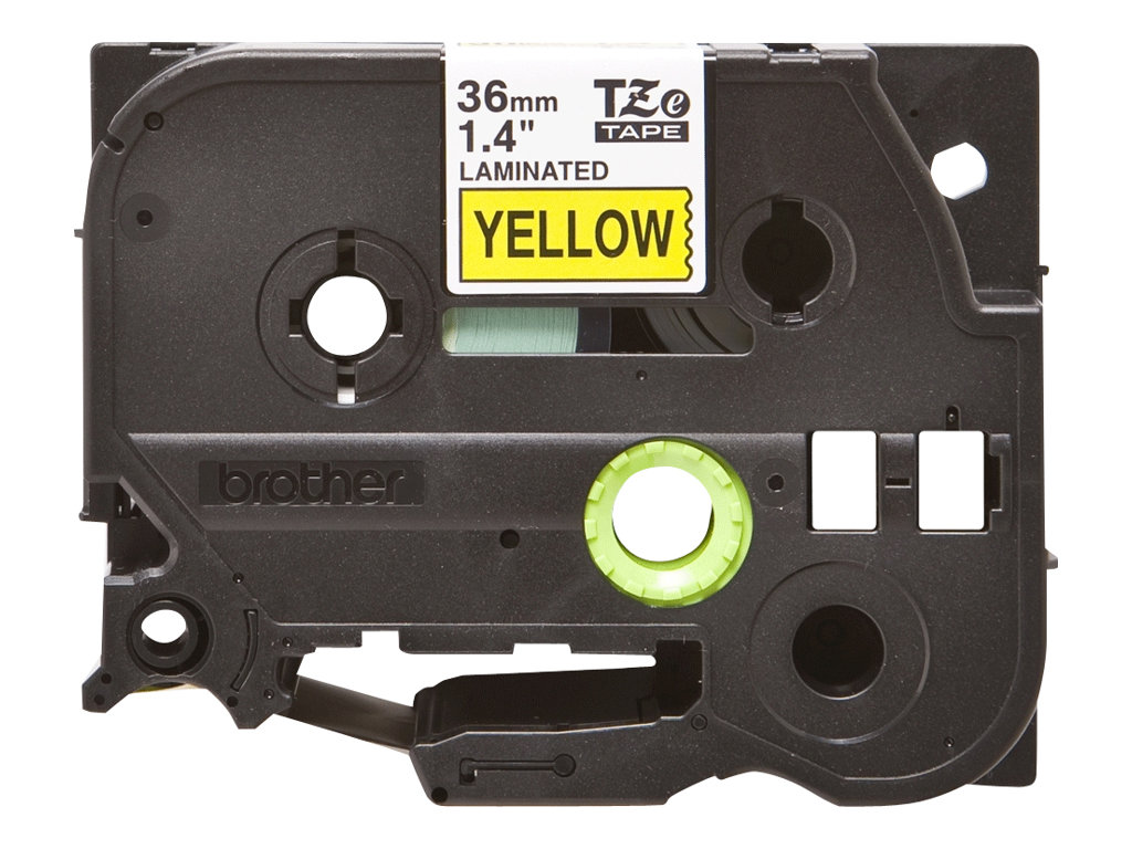 TZE661 BROTHER PTOUCH 36mm GELB-SCHWARZ