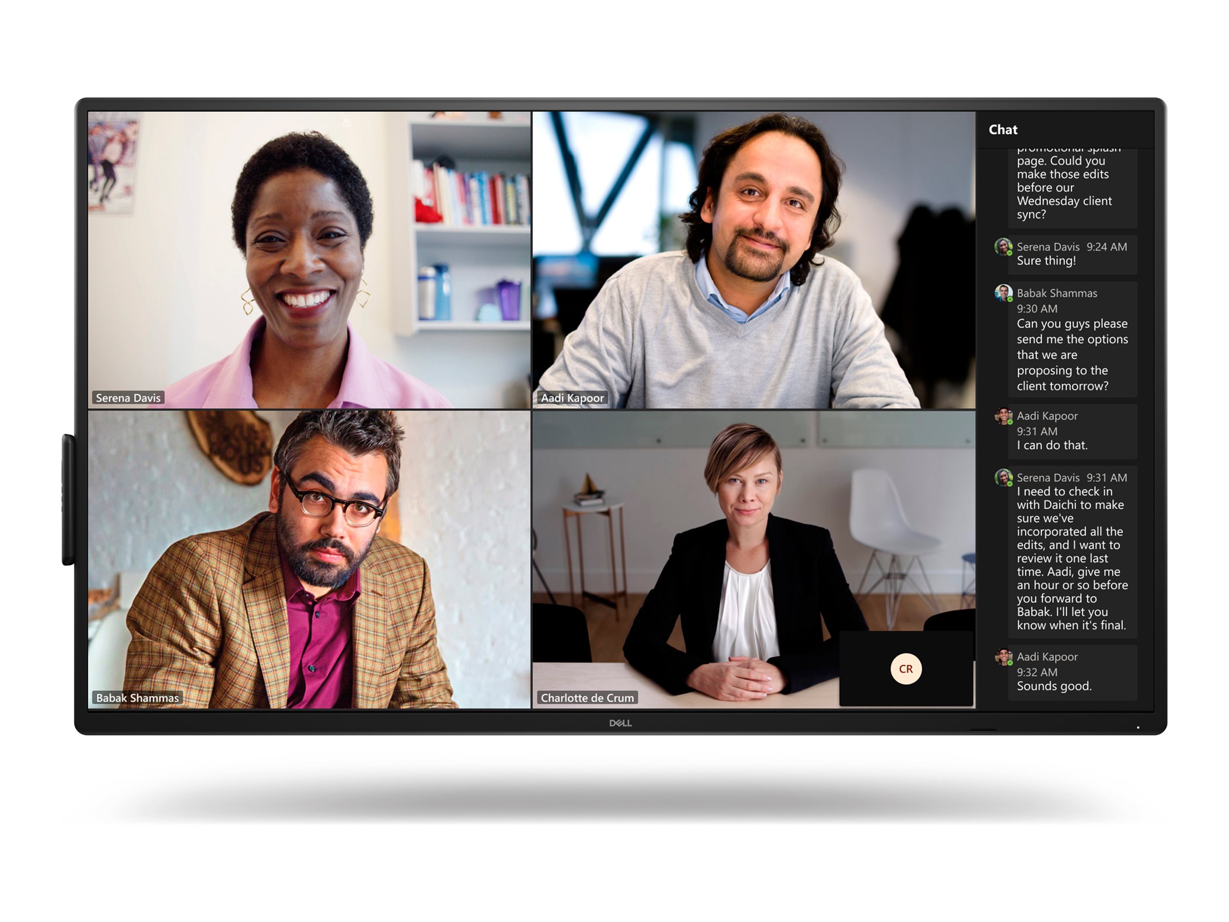 Dell P5525QC 55 Zoll 4K UHD Konferenz