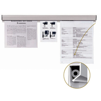 Franken Klemmleiste 50,0 cm Grau