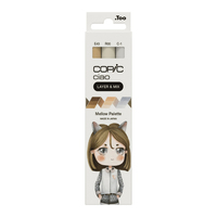 COPIC® Ciao Mellow Palette Layoutmarker-Set farbsortiert 1,0 + 6,0 mm, 3 St.