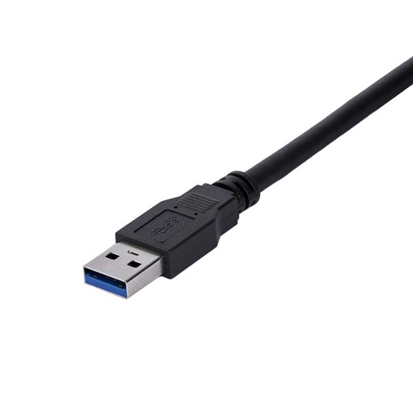 STARTECHCOM 1m Black SuperSpeed USB 30 Extension Cable A to A MF