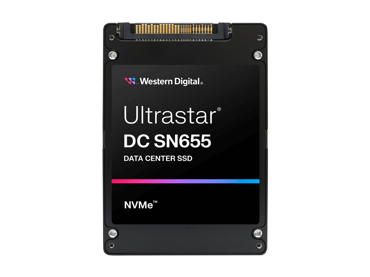 WESTERN DIGITAL Ultrastar DC SN655 SSD U.3 7.68TB PCIE TLC BICS5 TCG