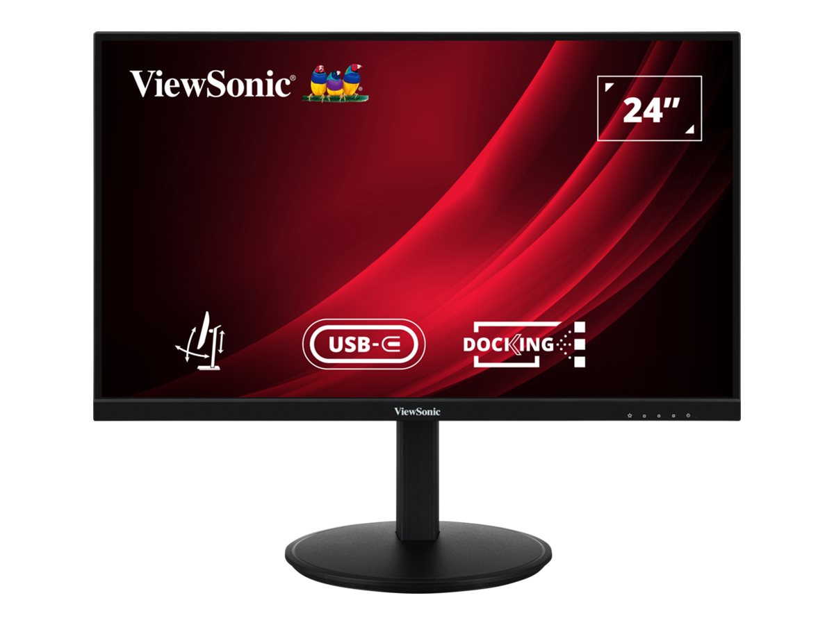 VIEWSONIC VG2409U-2 60,96cm 24Zoll FHD LED 100Hz 300cd/m2 5ms HDMI DP USB-C 65W DaisyChain 2x2.5W speakers