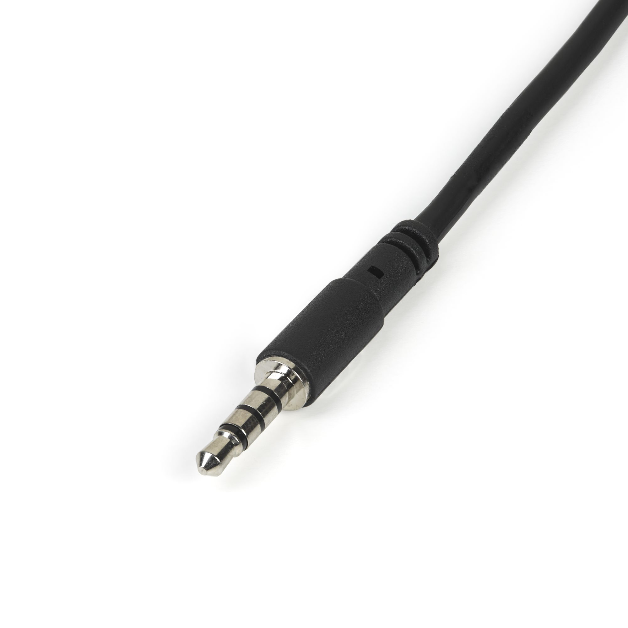 STARTECHCOM 3,5mm Klinke Audio YKabel 4 pol auf 3 pol Headset Adapter fur Headsets mit Kopfhörer Microphone Stecker St