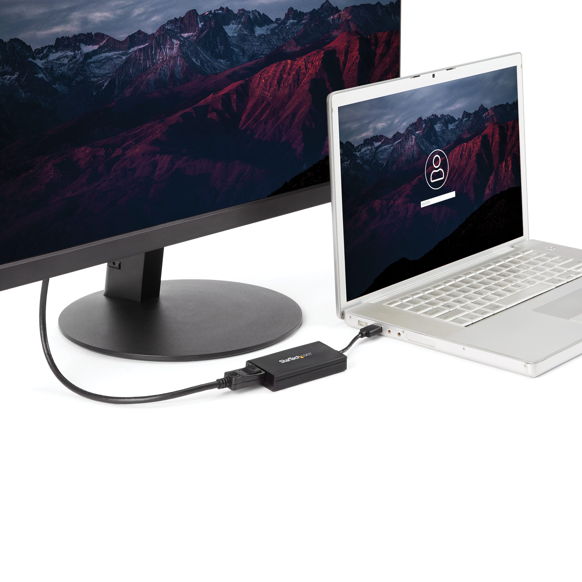 STARTECHCOM USB 30 auf Displayport Adapter Externe Monitor Grafikkarte DisplayLink zertifiziert Ultra HD 4k Display Video