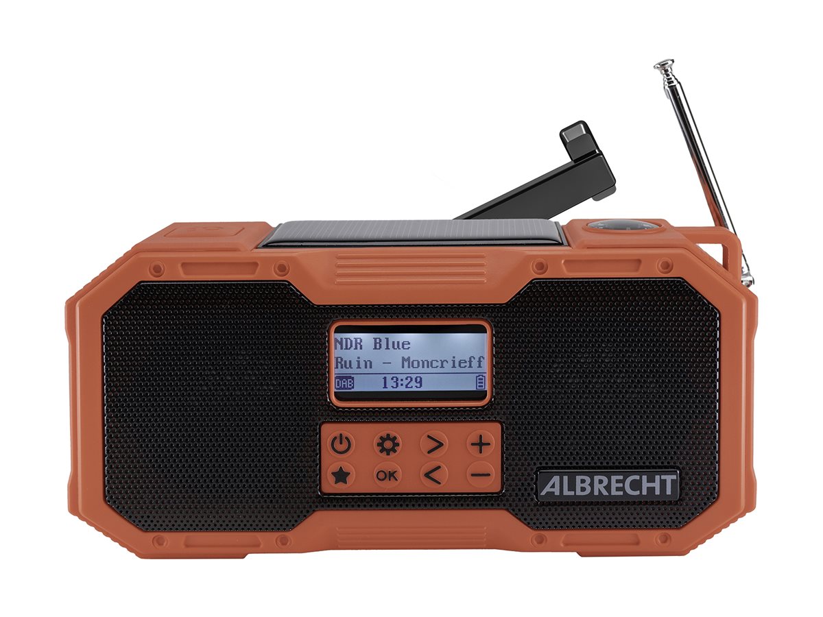Albrecht DR 112 DAB+ Outdoor Kurbelradio Albrecht DR 112 DAB+ Outdoor Kurbelradio