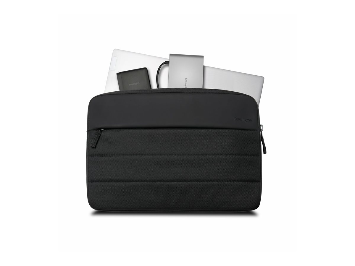 Kensington LaptophÃ¼lle EQ 14 Kunststoff schwarz bis 35,6 cm (14 Zoll)