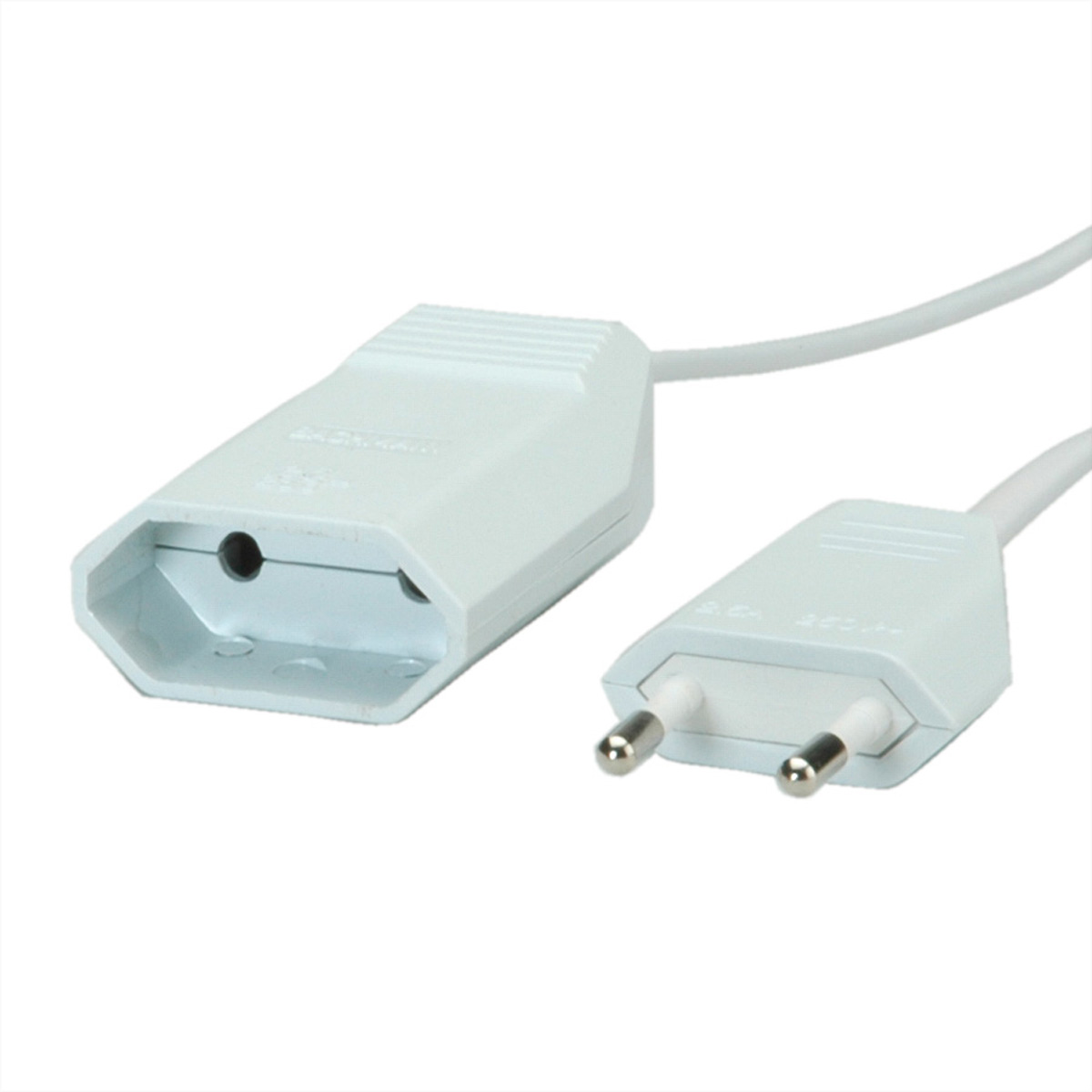 BACHMANN Euro-Verlaengerung 230V/2,5A weiss 5m BACHMANN Euro-Verlaengerung 230V/2,5A weiss 5m