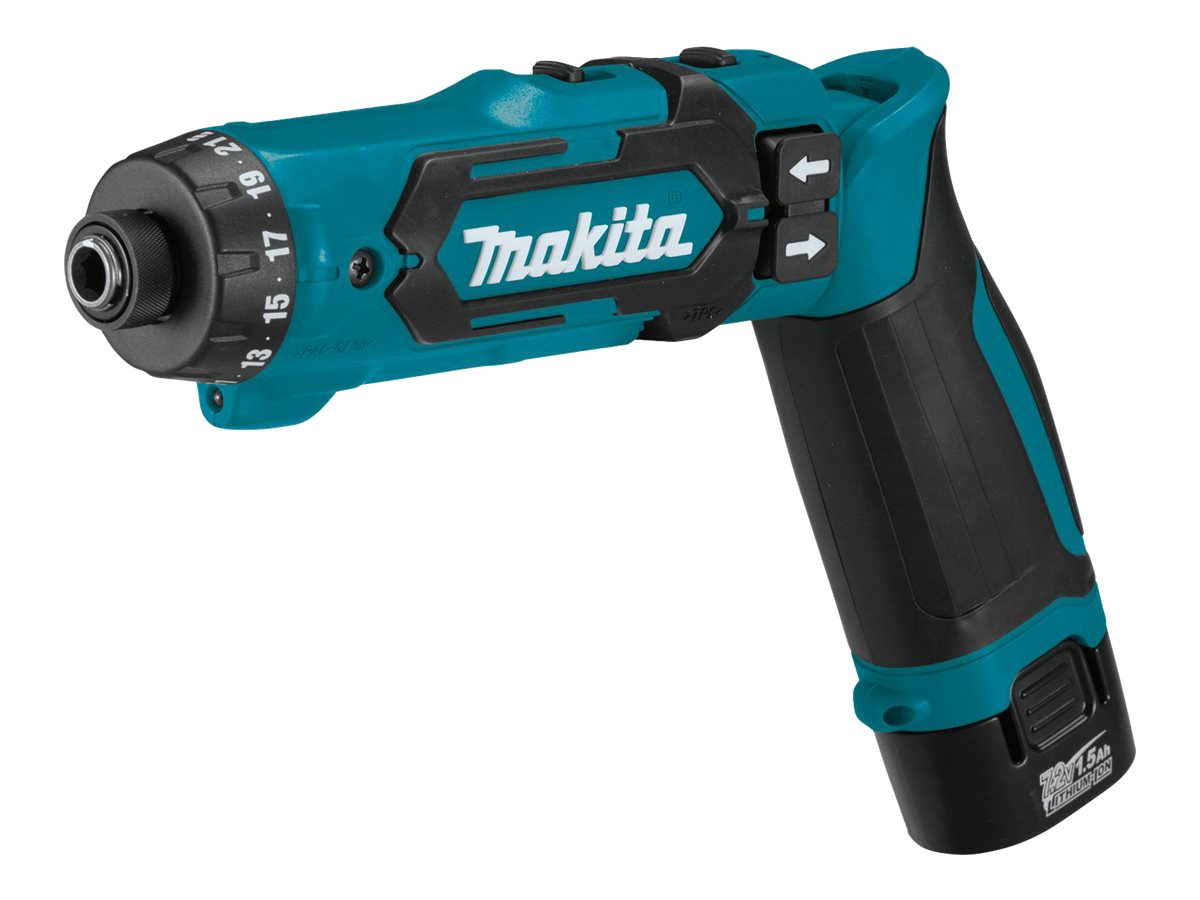 makita DF012DSE AkkuBohrschrauber 7,2 V, mit 2 Akkus