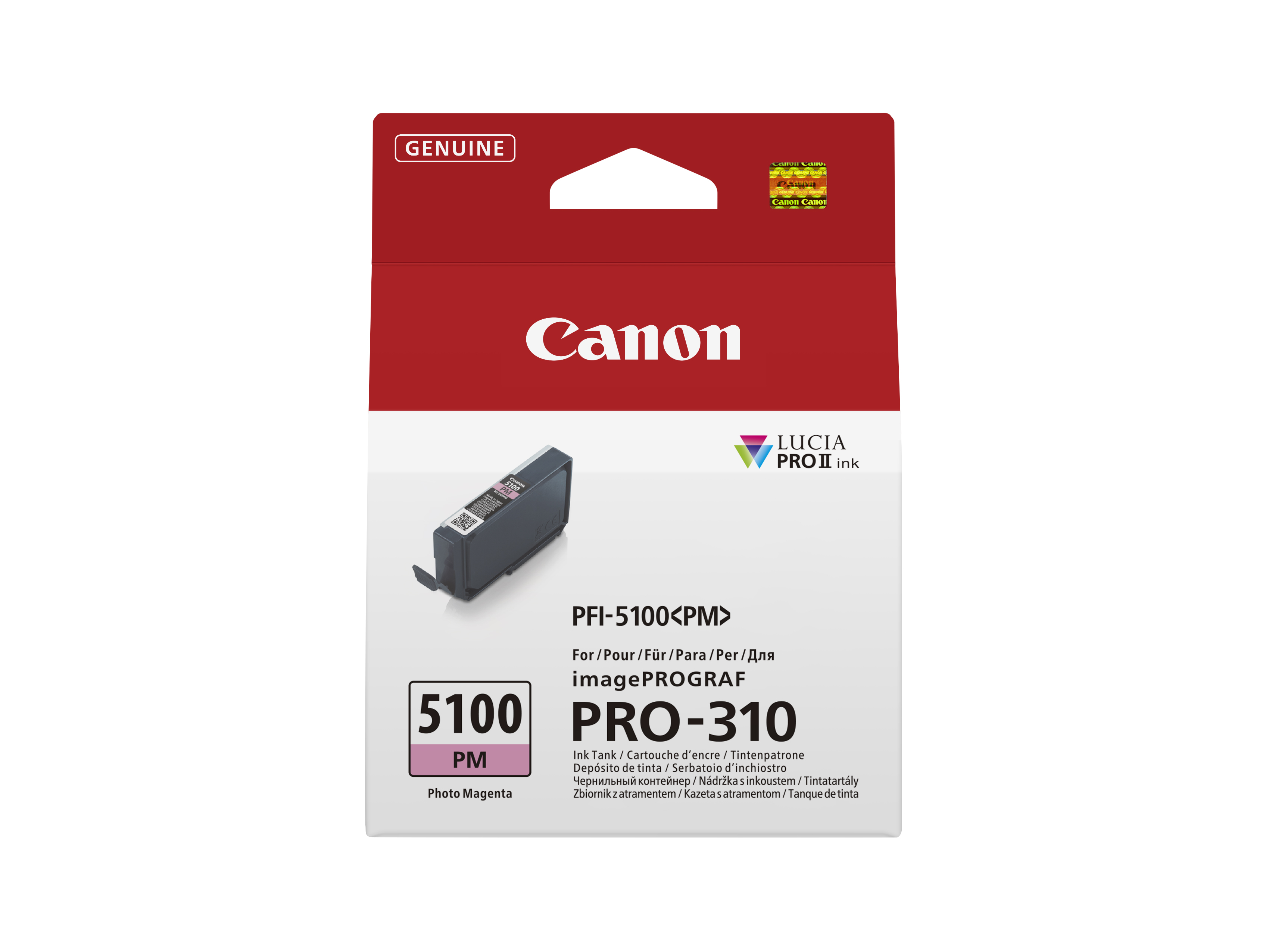 Canon PFI5100 PM Foto magenta Druckerpatrone