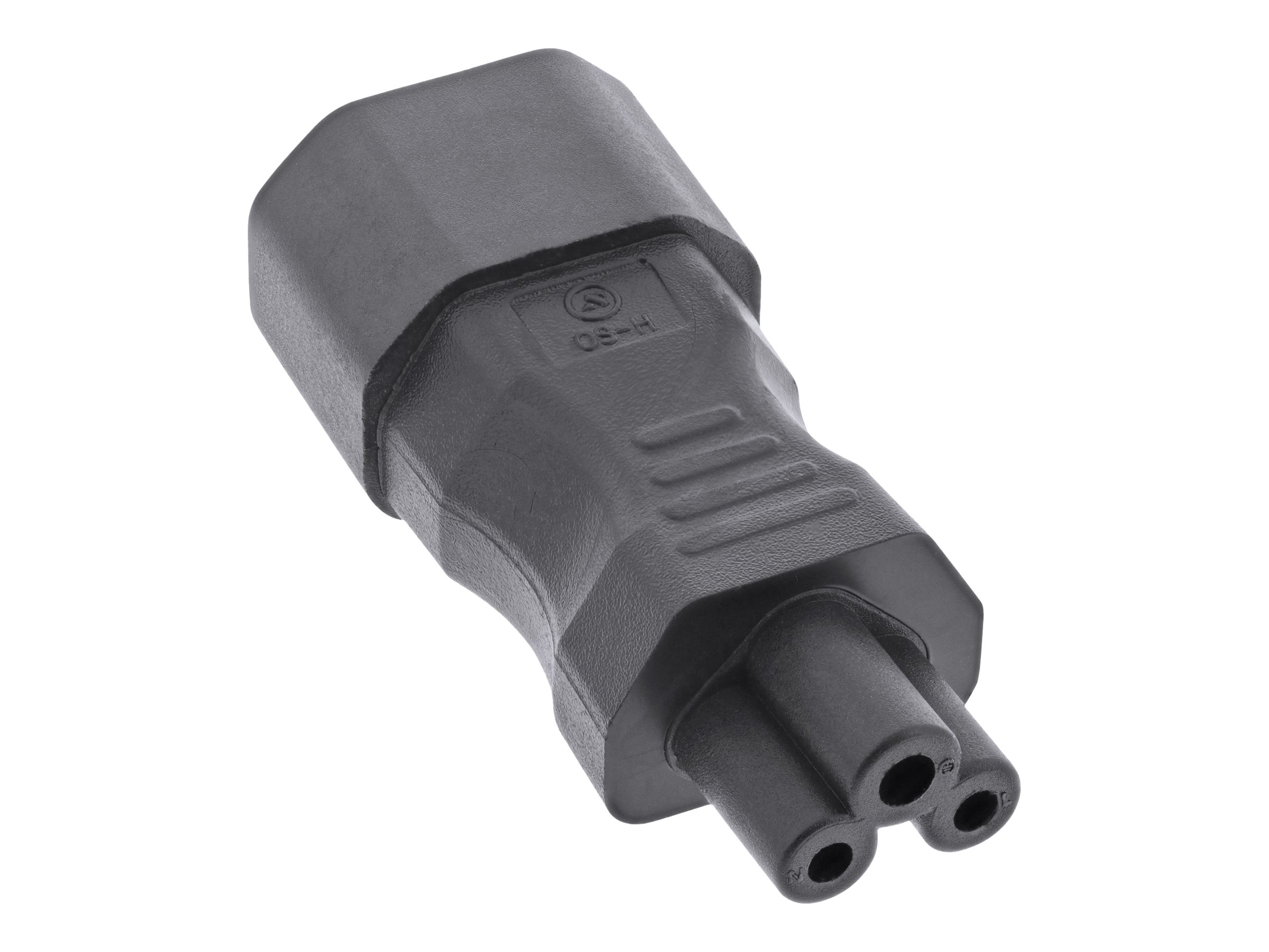 INLINE Netzadapter IEC 60320 C14 C5 3pol. Kaltgeraete Notebook INLINE Netzadapter IEC 60320 C14 C5 3pol. Kaltgeraete Notebook