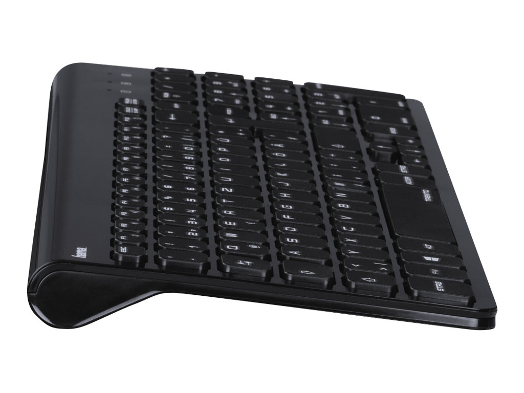 hama Trento Tastatur-Maus-Set kabellos schwarz