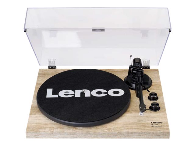 LENCO LBT188 Bluetooth Plattenspieler mit USB, Kiefer