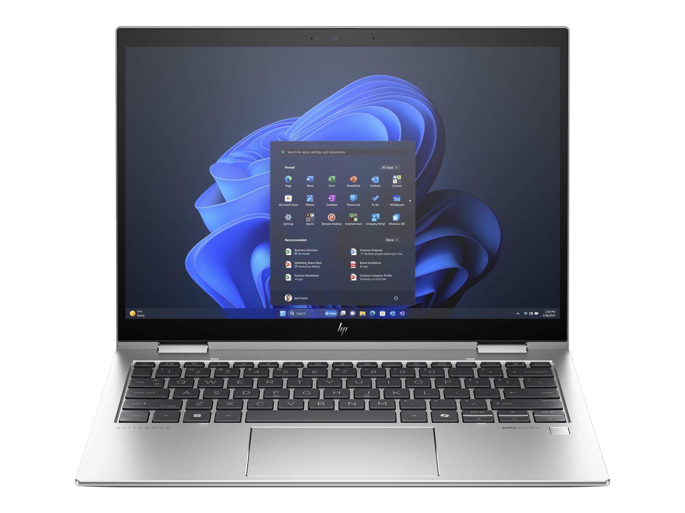 HP Elite x360 830 G11 Intel Core Ultra 5 125U 33,78cm 13,3Zoll WUXGA 16GB 512GB/SSD W11P SmartBuy 3J War (DE)