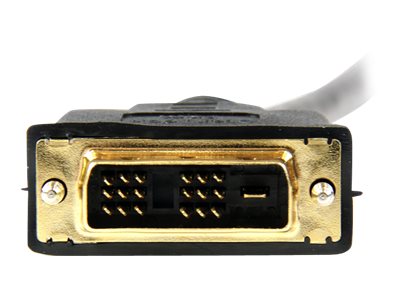 StarTech.com HDMI auf DVI-D Kabel 2m (Stecker/Stecker) - HDMI/DVI Adapterkabel mit vergoldeten Kontakten - HDMI/DVI Videokabel Schwarz - Videokabel - HDMI / DVI - 2 m