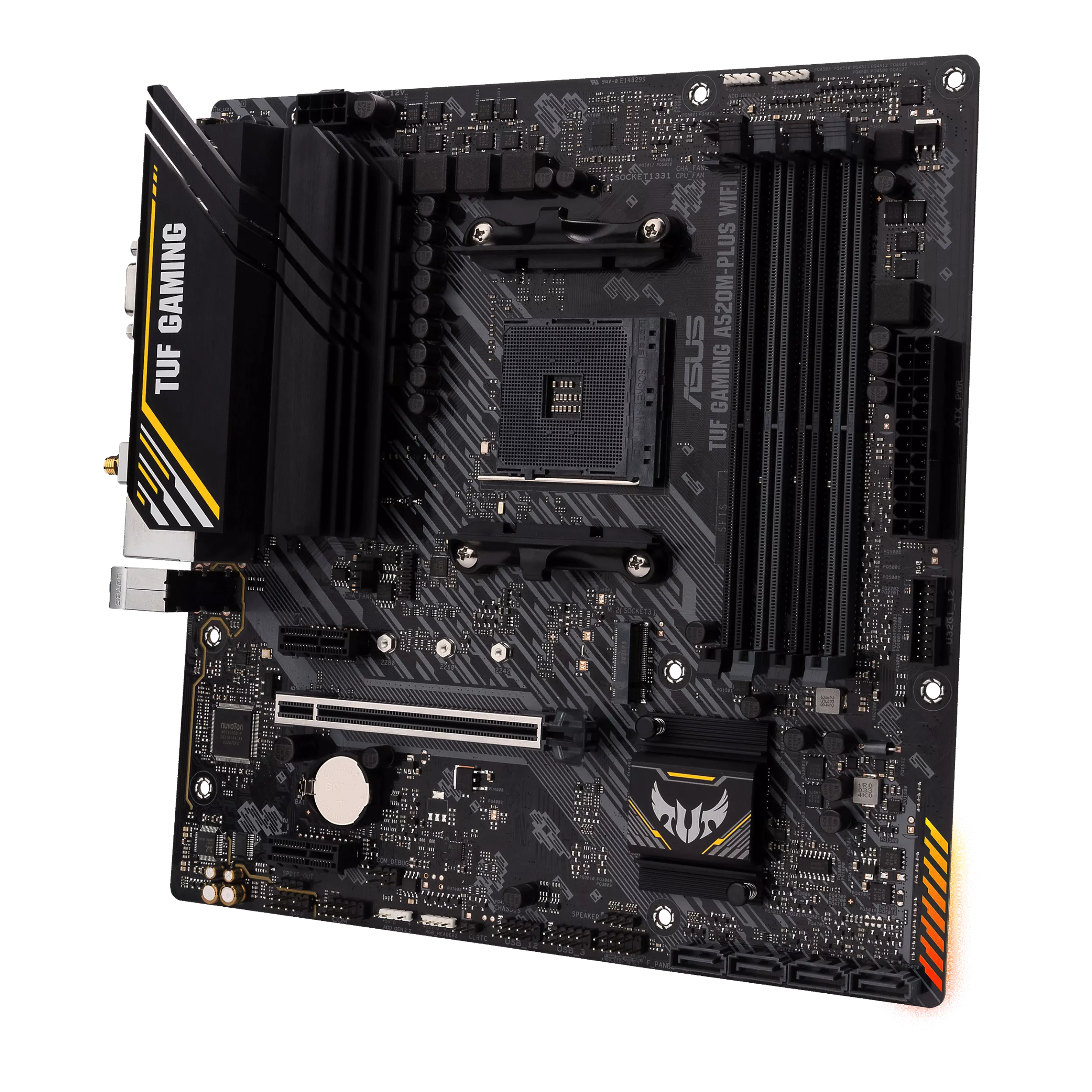 ASUS TUF GAMING A520MPLUS WIFI AMD A520 microATX 4DDR4