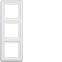 Berker Rahmen 133009 3fach WG UP IP44 polarweiss Berker Rahmen 133009 3fach WG UP IP44 polarweiss