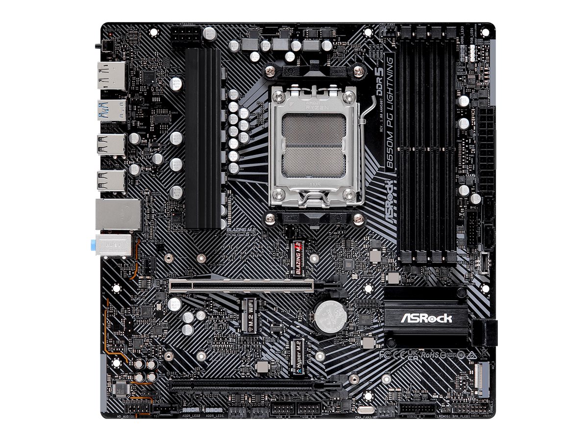 ASRock B650M PG Lightning AM5 mATX DDR5