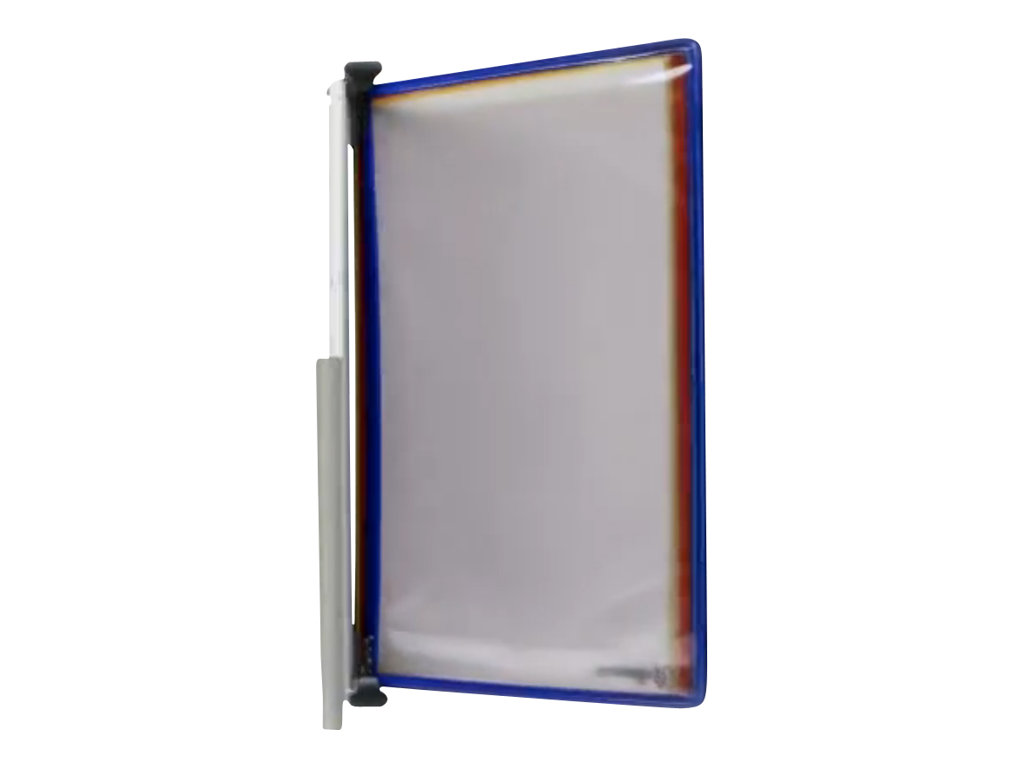 tarifold Wand-Sichttafelsystem 414109 DIN A4 farbsortiert mit 10 St. Sichttafeln