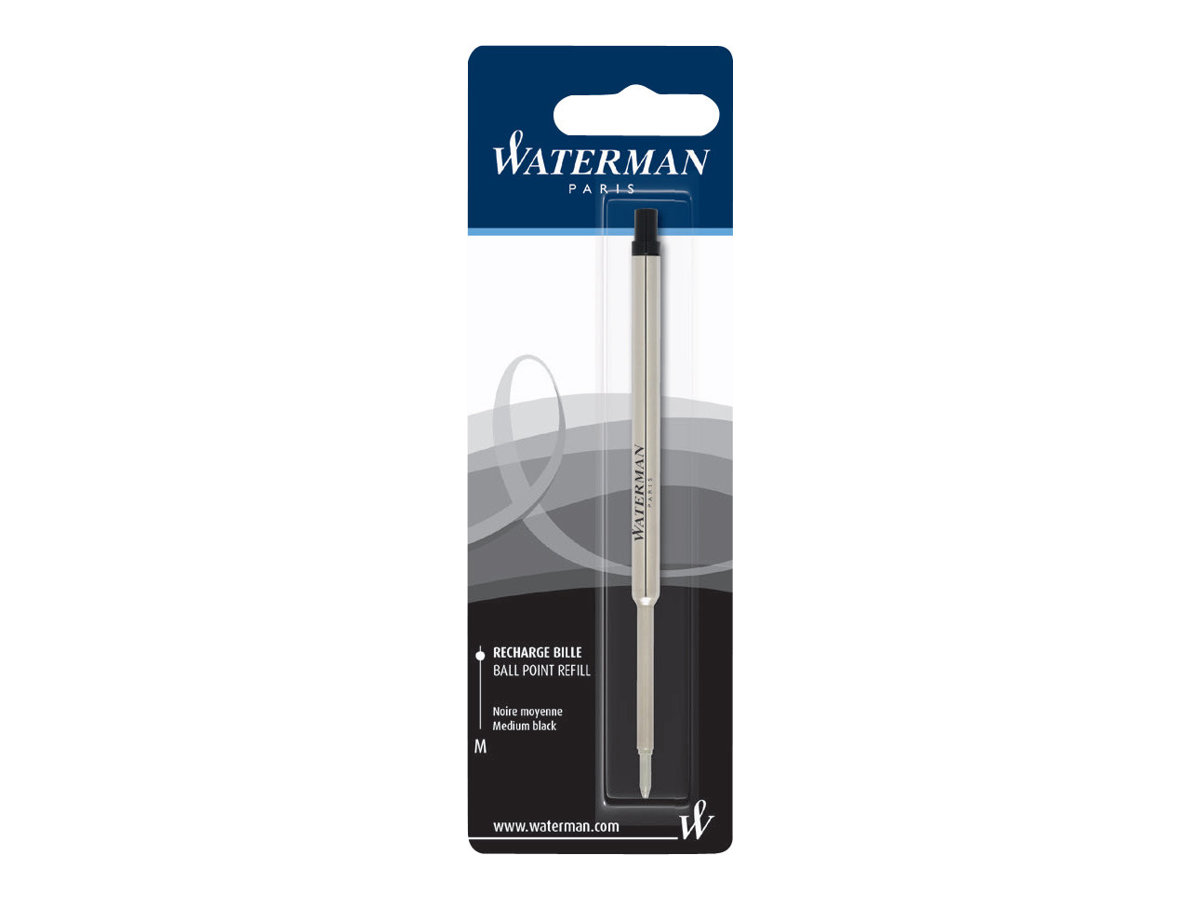 WATERMAN Maxima Kugelschreibermine M schwarz, 1 St. WATERMAN Maxima Kugelschreibermine M schwarz, 1 St.