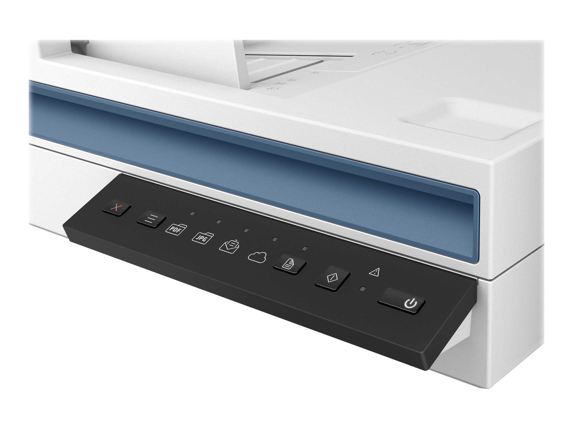 HP Scanjet Pro 2600 f1 Document scanner CMOS CIS Duplex A4 1200dpix1200dpi 25ppm mono 25ppm colour ADF 60sheets 1500scans USB