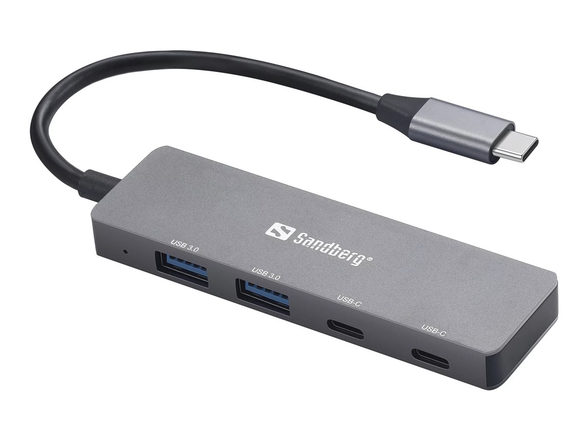SANDBERG USB-C to 2xUSB-A + 2xUSB-C Hub SANDBERG USB-C to 2xUSB-A + 2xUSB-C Hub