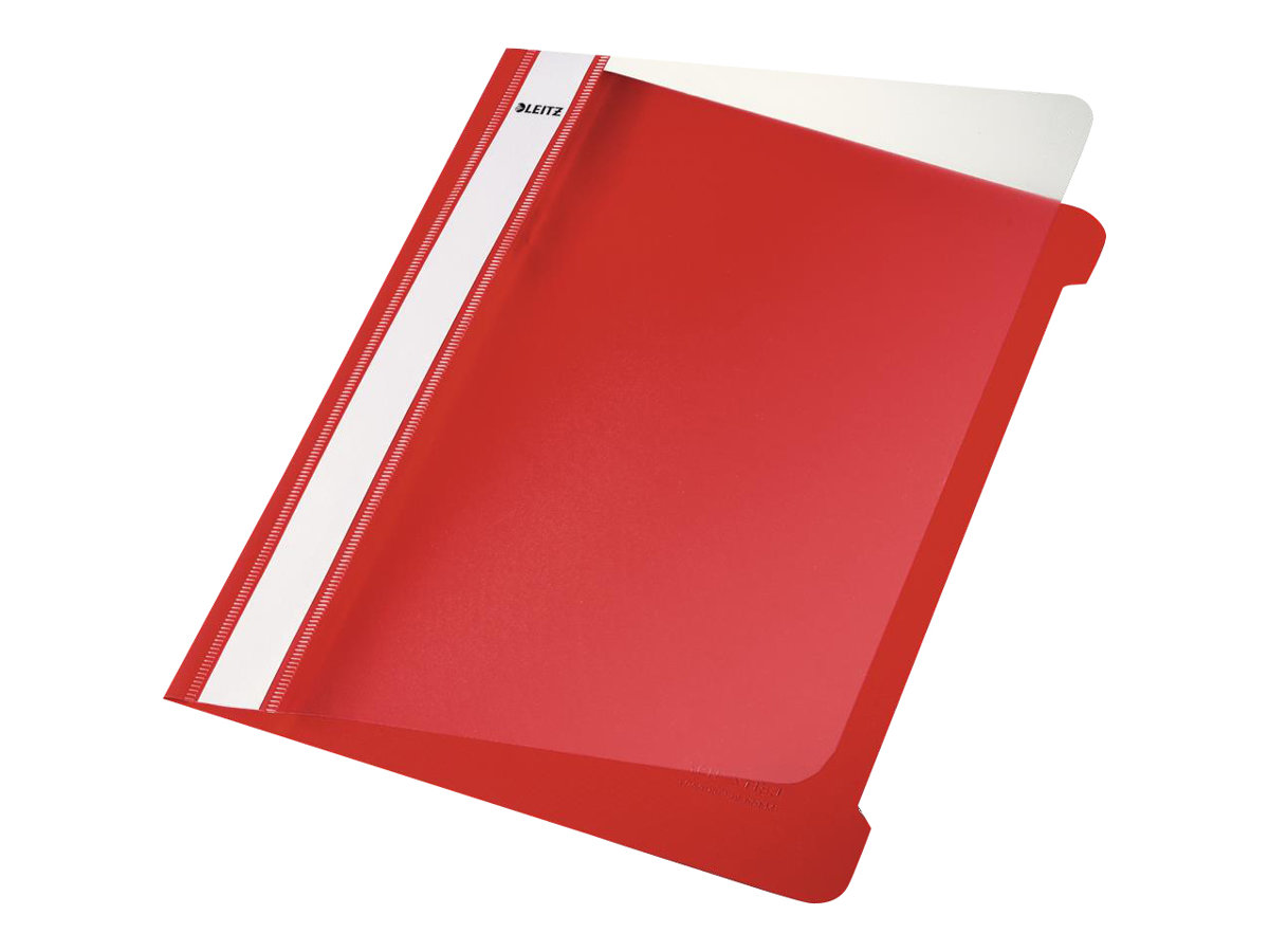 LEITZ Schnellhefter 4197 Kunststoff rot DIN A5