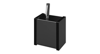 WEDO Stiftehalter Black Office schwarz Acryl 6,0 x 8,7 x 9,6 cm