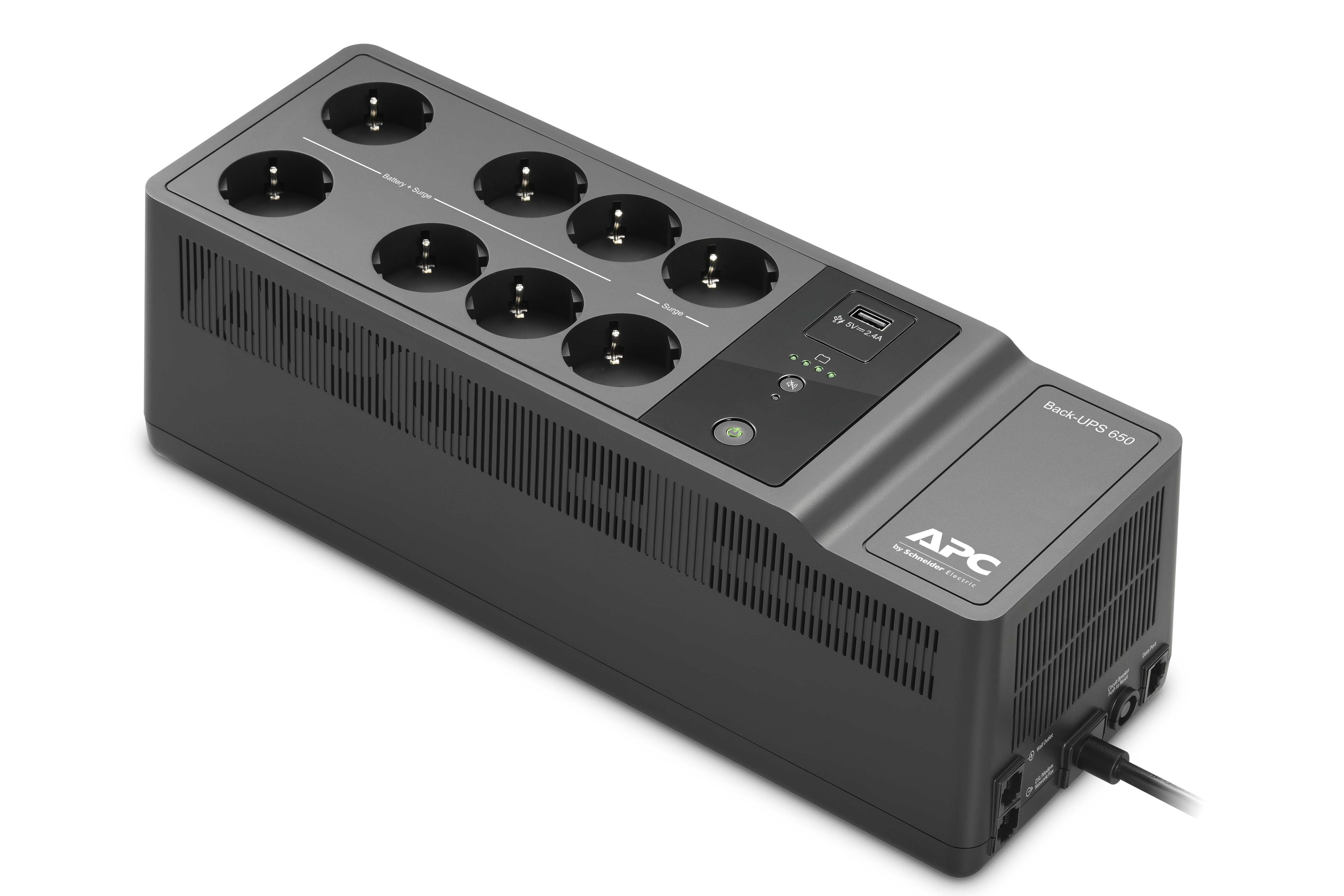 APC BackUPS 650VA 400W 230V 8x SchukoSteckdosen