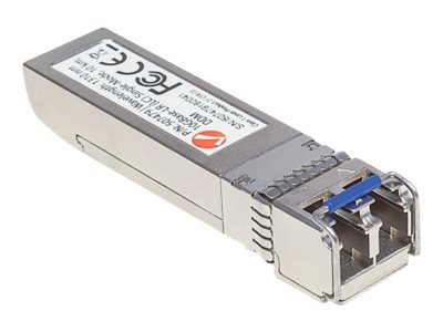 INTELLINET Gigabit SFP+ Mini-GBIC Transceiver 10GBase-LR (LC) Single-Mode Port Reichweite bis zu 10km Wellenlaenge 1310nm