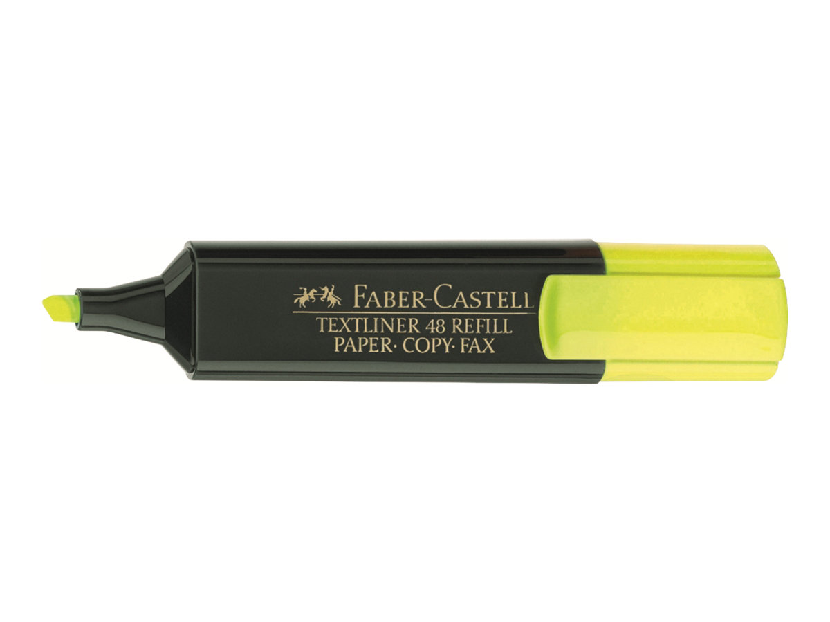 FABER-CASTELL 48 Textmarker gelb, 1 St. FABER-CASTELL 48 Textmarker gelb, 1 St.