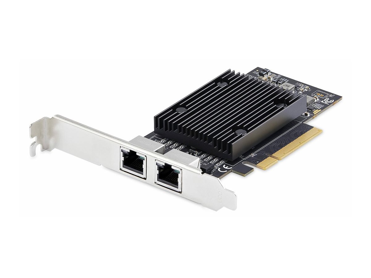 STARTECHCOM 2Port PCIe 10Gb Ethernet Netzwerkkarte Windows und Linux BCM57416 Chipset 10GBASET NIC Karte TAA