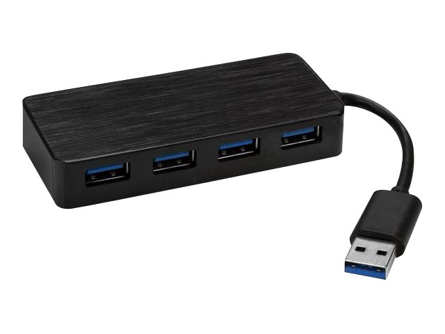 STARTECH.COM USB 3.0 Hub 4 Port - mit Ladeanschluss - inkl. Netzteil - USB Port Erweiterung - USB Splitter