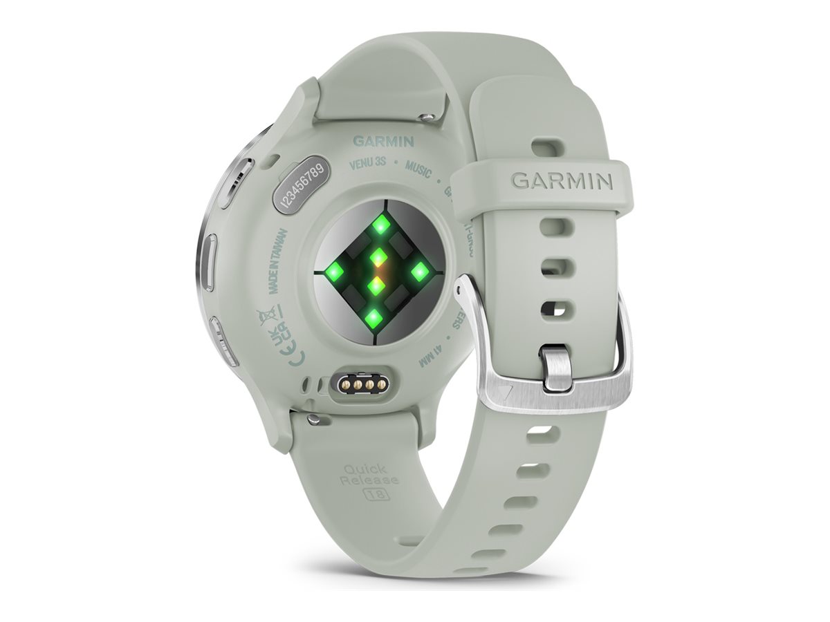 GARMIN Venu 3S Smartwatch salbeigrau, silber