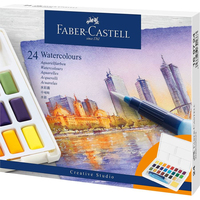 FABER-CASTELL Aquarellfarben farbsortiert FABER-CASTELL Aquarellfarben farbsortiert
