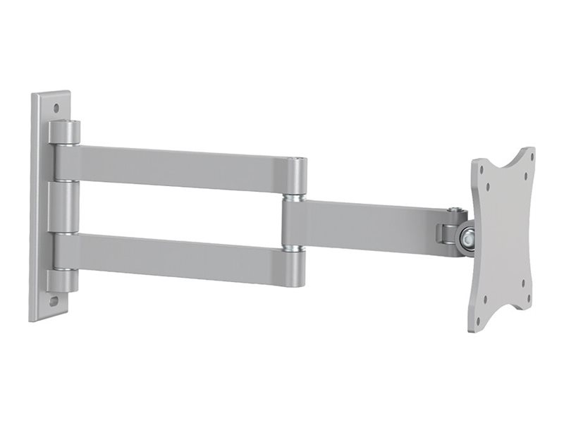 NEOMOUNTS Wall Mount für Flachbildschirme 25,4-60,9cm 10-24Zoll neigbar 12 kg 3 Pivot Silber