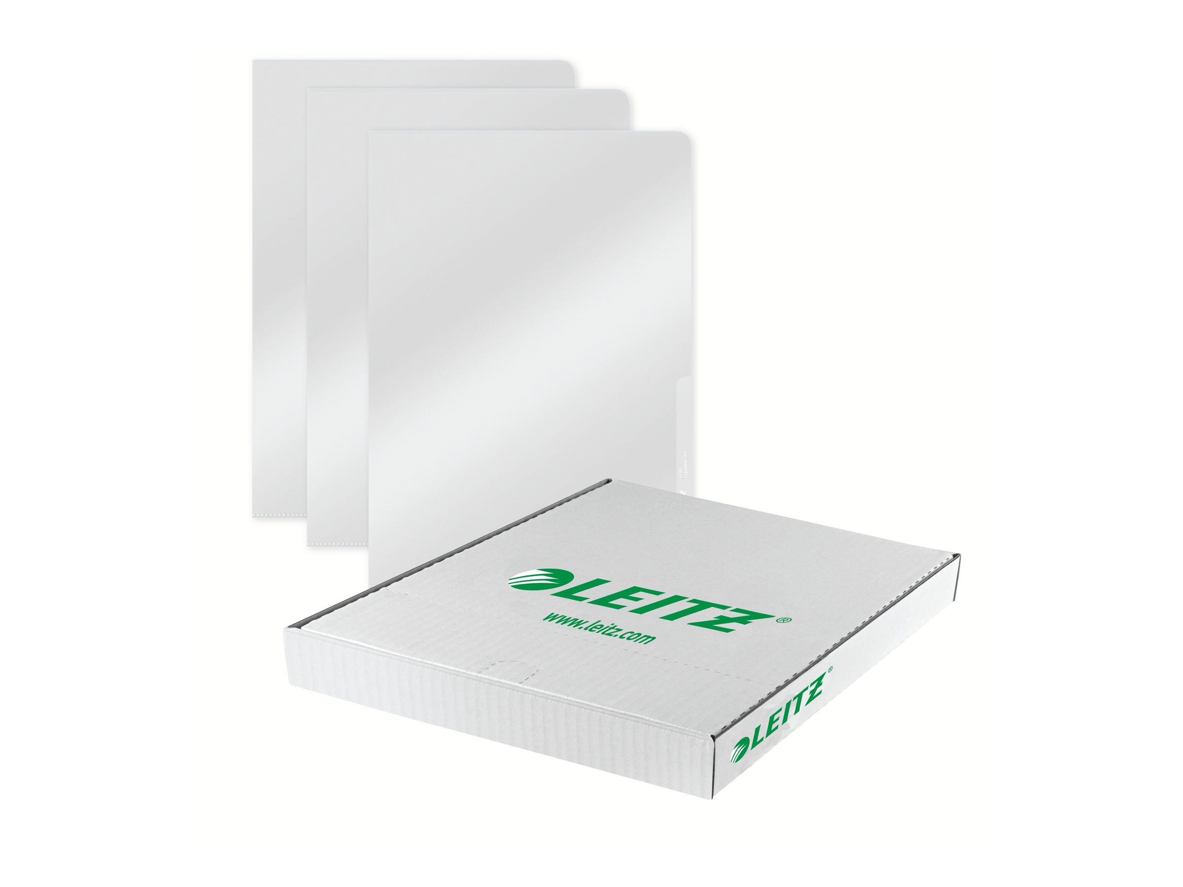 10 LEITZ Sichthuellen 4100 Premium DIN A4 glasklar glatt 0,15 mm