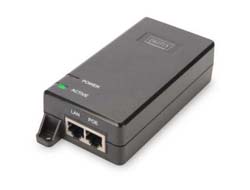 DIGITUS PoE+ Energieversorger Injector 55V 30W 10/100/1000 Mbit RJ45 LAN Eingang RJ45 PoE Ausgang bis max 100m DIGITUS PoE+ Energieversorger Injector 55V 30W 10/100/1000 Mbit RJ45 LAN Eingang RJ45 PoE Ausgang bis max 100m