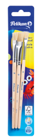 Pelikan 613F Pinsel-Set Groesse 8, 10, 12, 3-teilig Pelikan 613F Pinsel-Set Groesse 8, 10, 12, 3-teilig