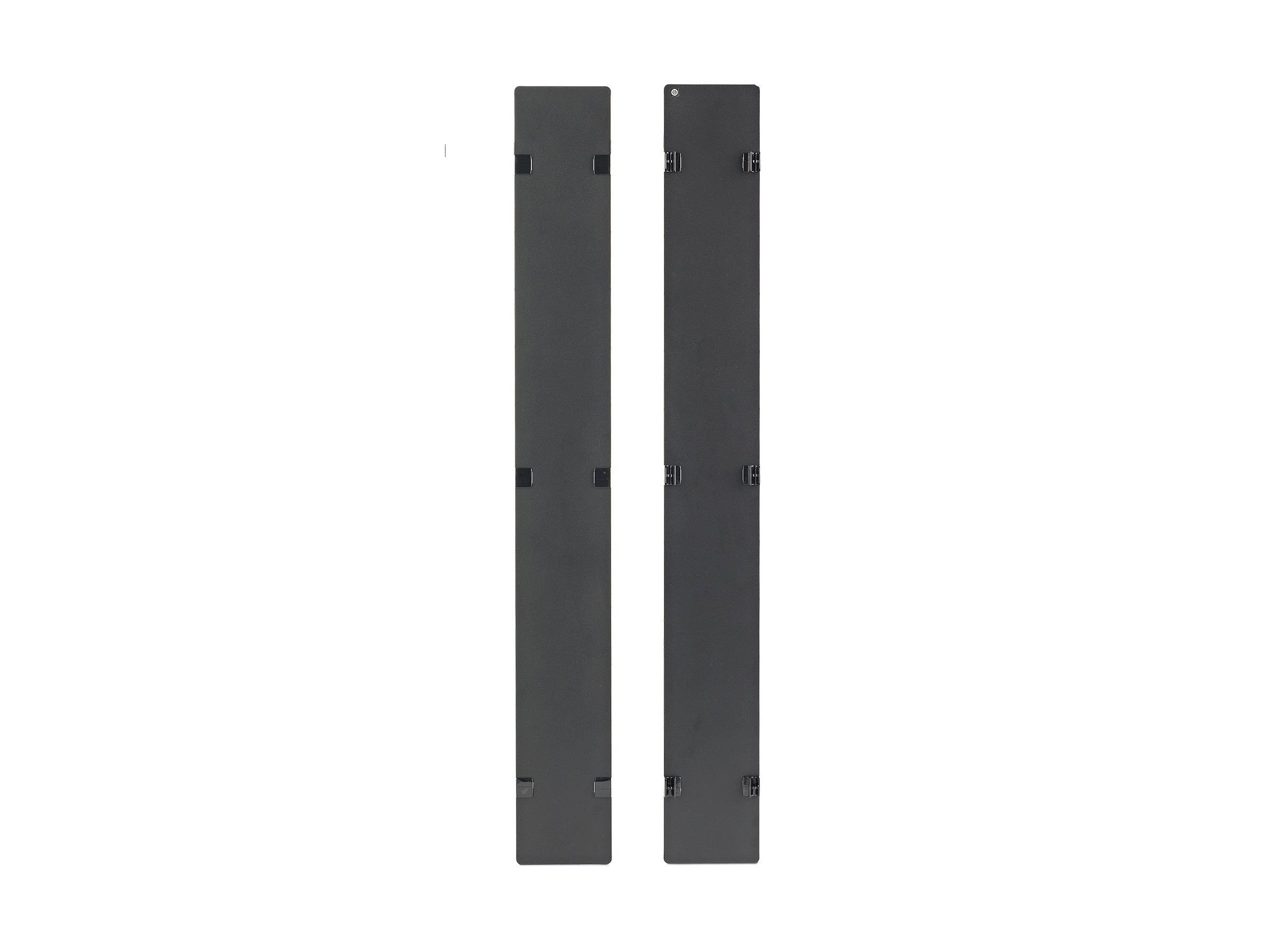 APC Rack cable management panel cover Black 42U TAA Compliant pack of 2