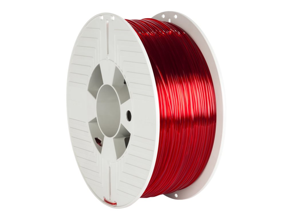 PETG 1.75mm RED TRANSPARENT 1kg