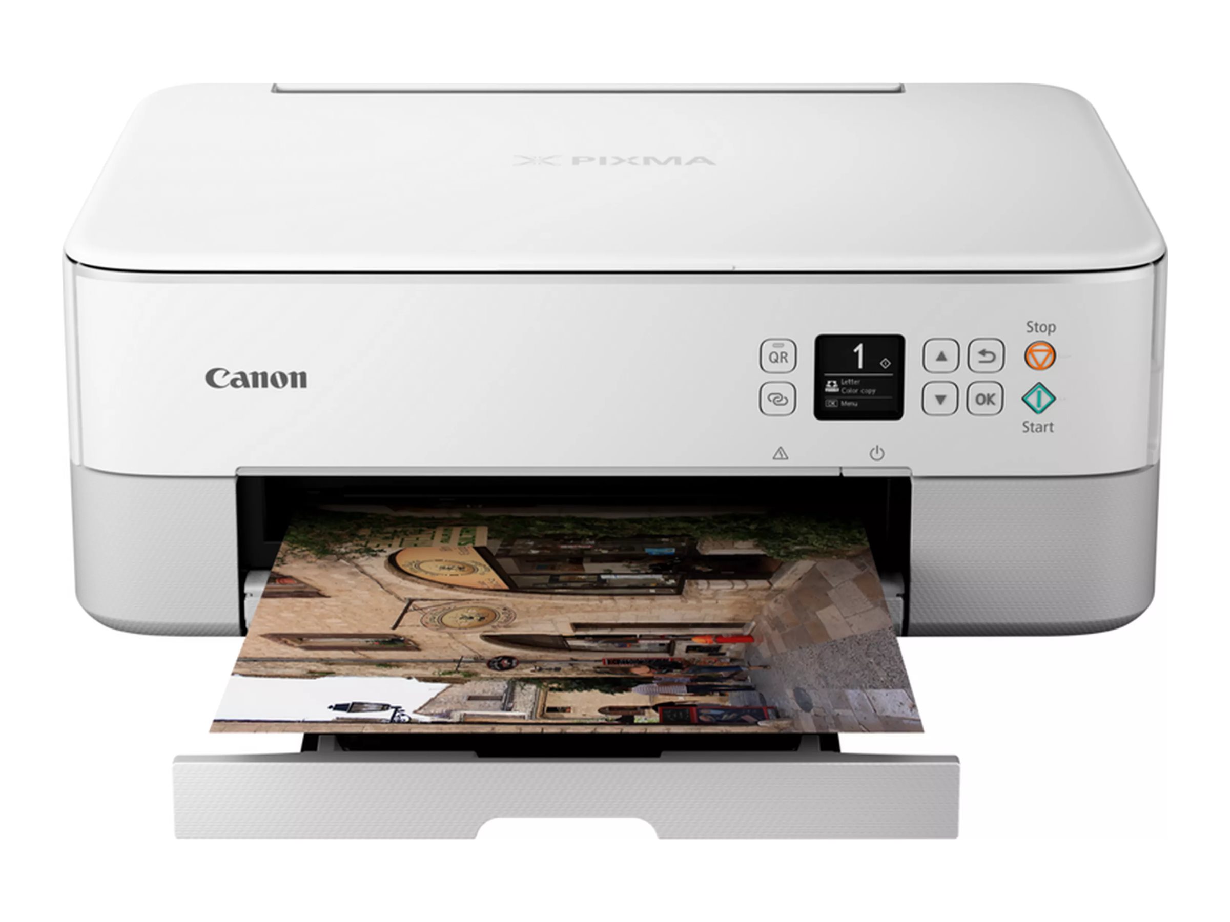 Canon PIXMA TS5351i 3 in 1 Tintenstrahl-Multifunktionsdrucker weiÃ