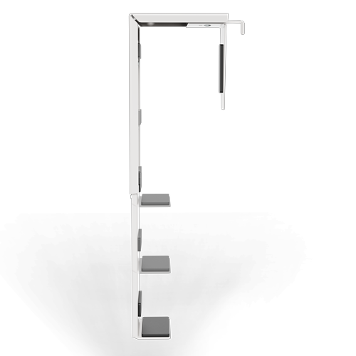 Fellowes PCHalterung Thin Client Metall weiß