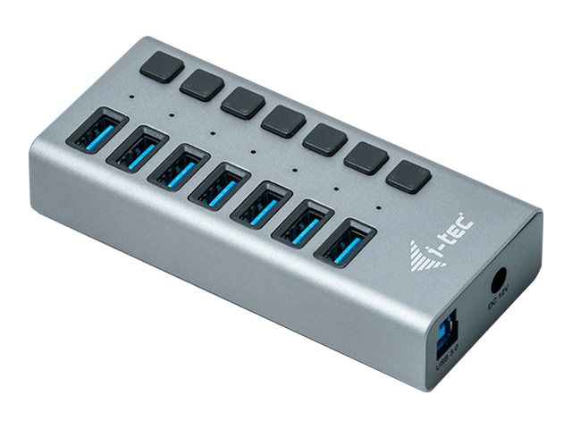I-TEC USB 3.0 Charging HUB 7port port mit externem Netzadapter 36W 7x USB Ladeport fuer Tablets Notebooks Ultrabooks PC I-TEC USB 3.0 Charging HUB 7port port mit externem Netzadapter 36W 7x USB Ladeport fuer Tablets Notebooks Ultrabooks PC