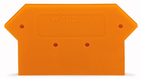 Wago Abschluss-/Zwischenplatte 282-317 orange
