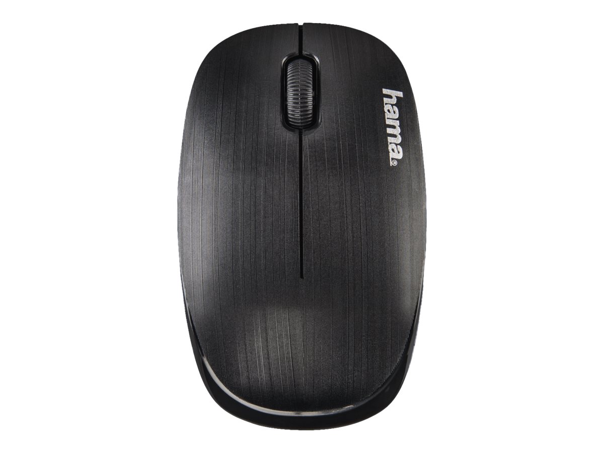 hama MW-110 Maus kabellos schwarz