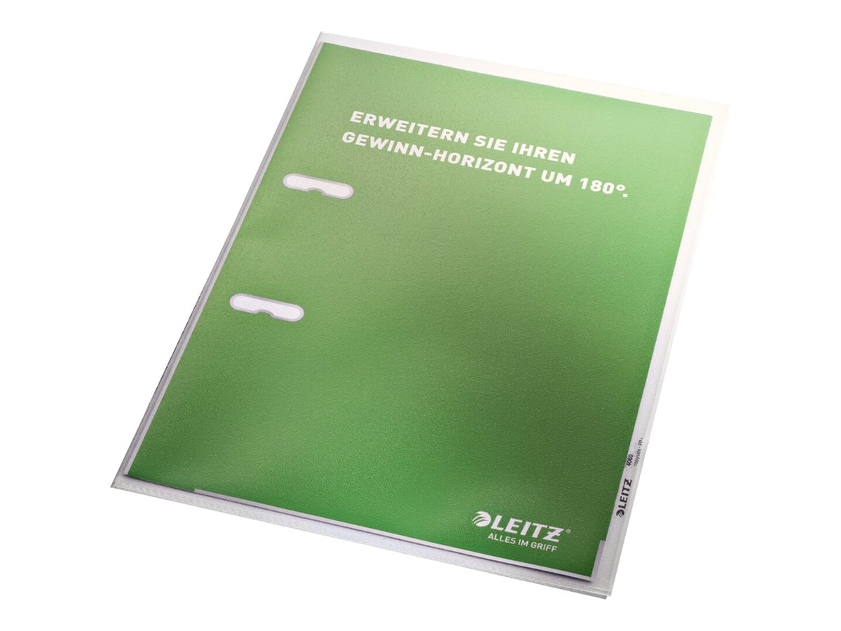 100 LEITZ Sichthuellen 4060 DIN A4 transparent genarbt 0,17 mm