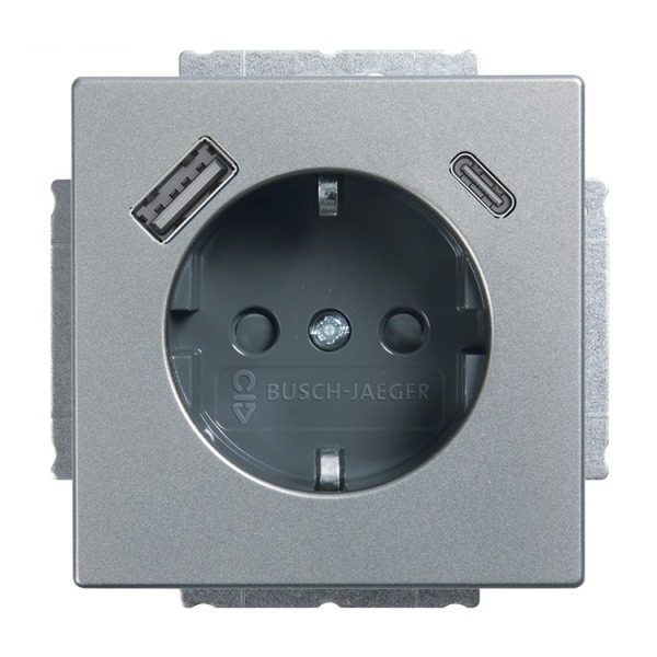 BuschJaeger USBSteckdose SCHUKO 20 EUCB2USBAC866 AC