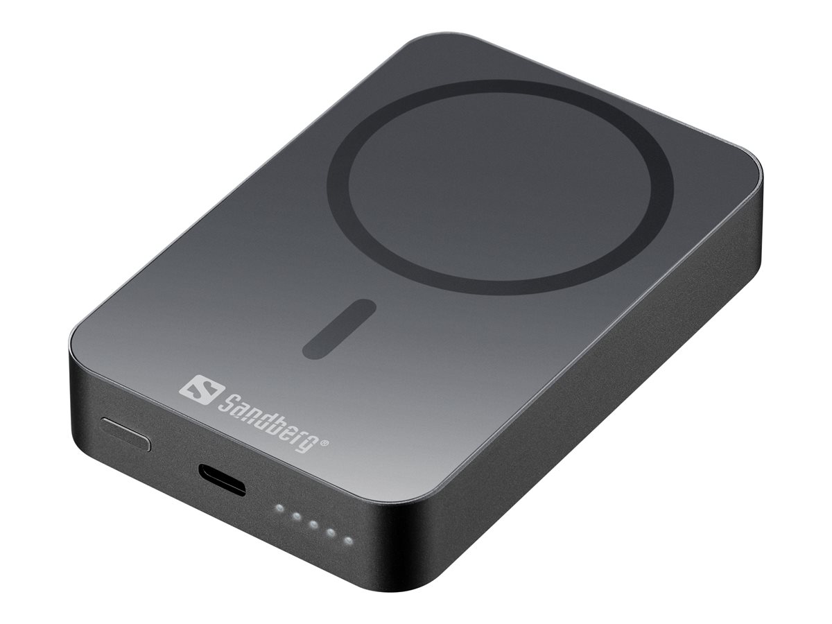 SANDBERG Mag Wireless Powerbank 10000 ALU