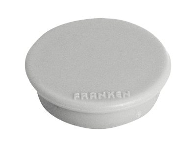 Franken Haftmagnet 2,4 × 0,7 cm Grau 10 Stück